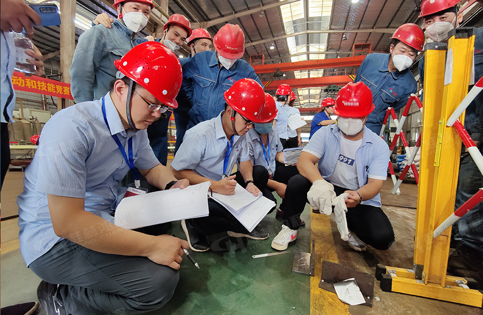 揚技能長劍，造鴻程精品|2022年臨桂區職工勞動技能競賽在桂林鴻程舉辦